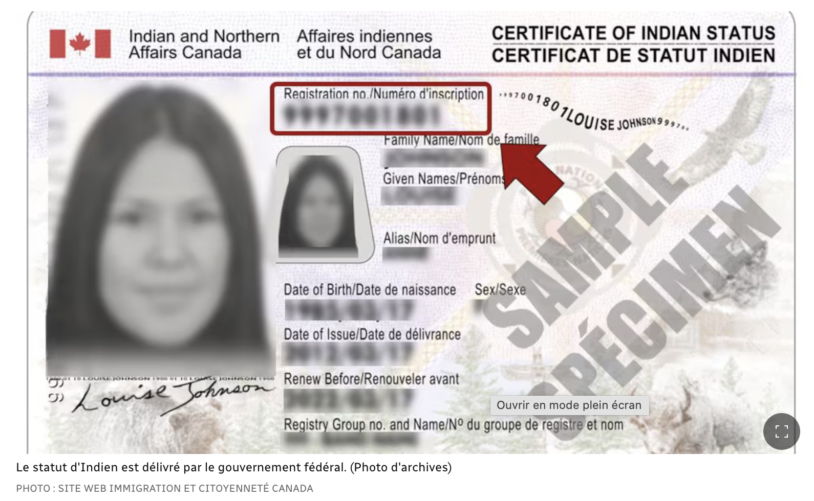 La règle de 2e génération de la Loi sur les Indiens discutée au Sénat